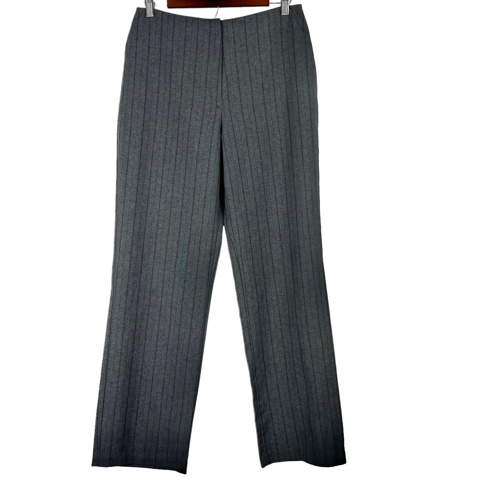 IN MODA‎ WOMEN’S PLEATED PINSTRIPED PANTS